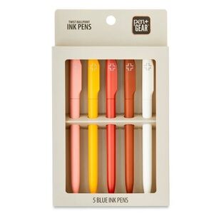 Multicolor Ballpoint Blue Ink Pens